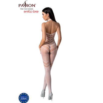 PASSION BS100 Bodystocking Negro Talla Única – Diseño Elegante Para Sensación Sofisticada