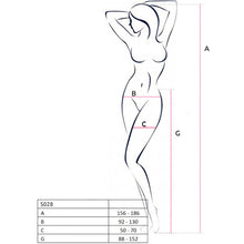 PASSION S028 Calze Nere con Giarrettiera, Taglia Unica – Eleganza e Comfort per il Tuo Stile