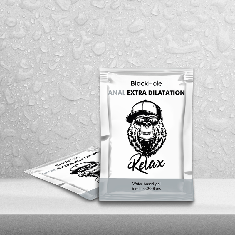 Black Hole Gel Base Agua 6 ML – Lubricante Anal De Alta Calidad Para Comodidad Superior