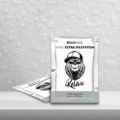 Black Hole Gel Base Agua 6 ML – Lubricante Anal De Alta Calidad Para Comodidad Superior