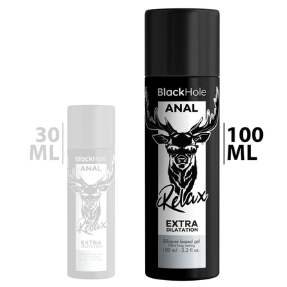 BLACK HOLE - CONCENTRATED SILICONE BASE ANAL DILATATION 100 ML