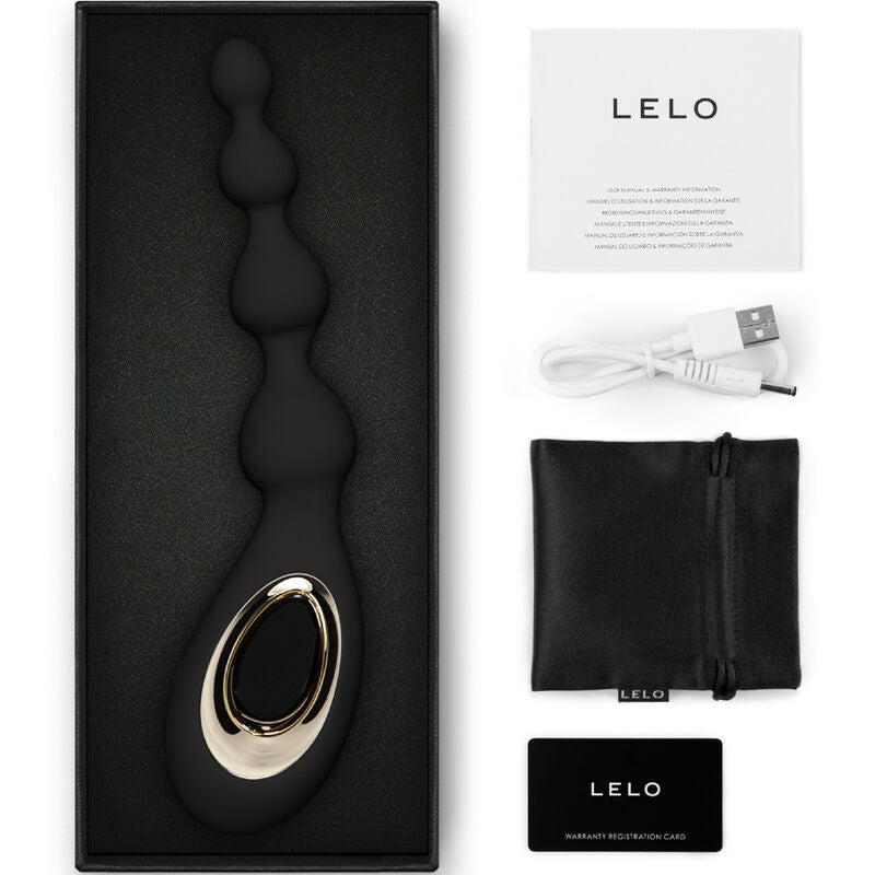 LELO Soraya Beads Violet – Massaggiatore dal design ergonomico per il piacere personale