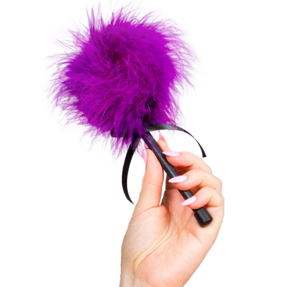 Comprar SECRETPLAY Plumero Marabú Lila – Juguete Erótico Con Suaves Plumas Para Estimulación Sensorial-Noxtic