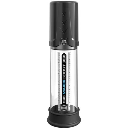 Comprar PUMP WORX Bomba De Erección Max Boost Negro – Potenciador De Placer Con Diseño Innovador-Noxtic