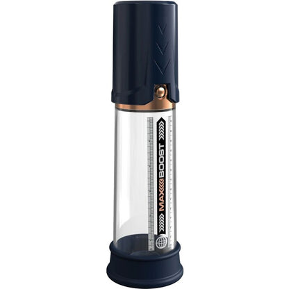 Comprar PUMP WORX Bomba De Erección Max Boost Azul – Diseño Innovador Para Mejora Del Rendimiento-Noxtic