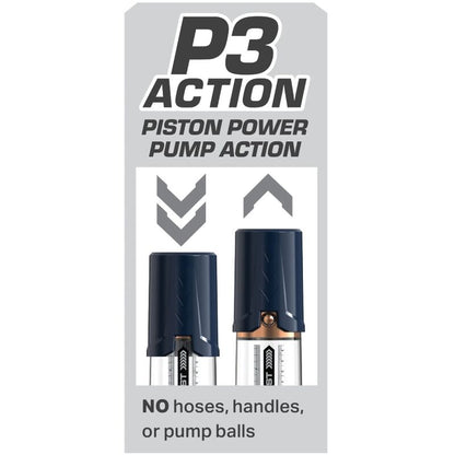 Comprar PUMP WORX Bomba De Erección Max Boost Azul – Diseño Innovador Para Mejora Del Rendimiento-Noxtic