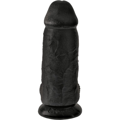 KING COCK Chubby 23 CM Negro – Juguete Erótico Realista Para Placer Auténtico