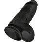 KING COCK Chubby 23 CM Negro – Juguete Erótico Realista Para Placer Auténtico