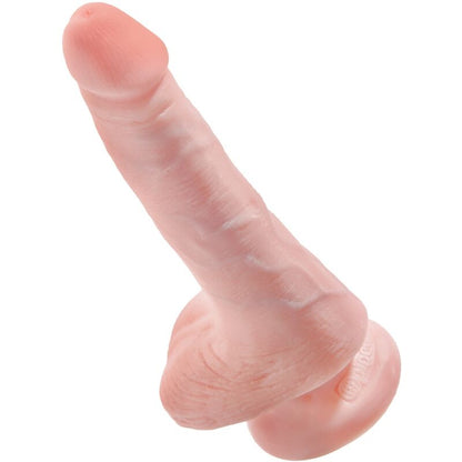 KING COCK Pene Realistico 13,5 cm Naturale – Design Meticolosamente Realizzato per Sensazioni Realistiche