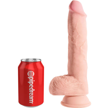 KING COCK Pene realistico con testicoli 19,4 cm – Design naturale per un piacere realistico