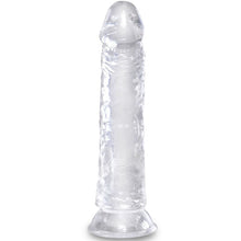 KING COCK - CLEAR PENE REALÍSTICO 19.7 CM TRANSPARENTE