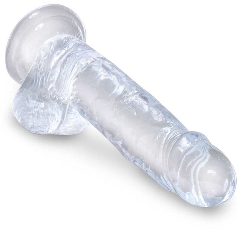 Comprar KING COCK Pene Realista Transparente 15.2 cm – Diseño Moderno Para Placer Confidencial-Noxtic
