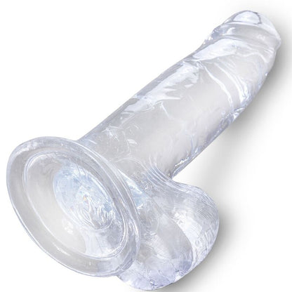 Comprar KING COCK Pene Realista Transparente 15.2 cm – Diseño Moderno Para Placer Confidencial-Noxtic