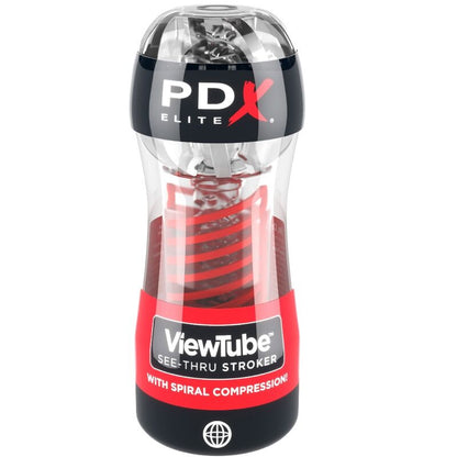 Comprar PDX Elite Viewtube 2 – Masturbador Transpirable Con Compresión Espiral Para Placer Único-Noxtic