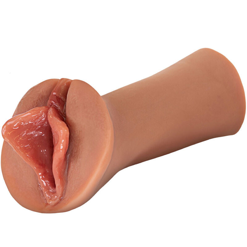 Fetish Fantasy Extreme Luscious Lips Caramel – Masturbatore maschile in silicone per un piacere sensazionale