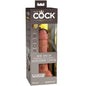 Dildo KING COCK Elite Caramel – Silicone medico con design realistico per un piacere sicuro