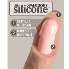 KING COCK Elite Dildo Vibratore 15,2 CM – Design Realistico per un Piacere Sensazionale