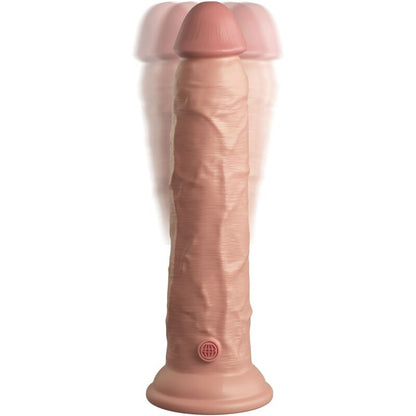 KING COCK Elite Dildo Realista – Vibrador Silicona Con Control Remoto Para Experiencia Personalizada