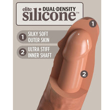 KING COCK - ELITE COMFORTABLE ADJUSTABLE HARNESS WITH DILDO 17.8 CM