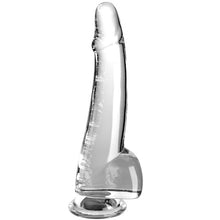 Comprar KING COCK Dildo Transparente Con Testículos 19 Cm – Material TPE Realista Para Placer Confiable-Noxtic