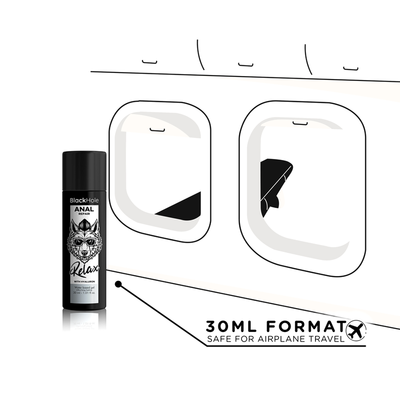Black Hole Lubricante Anal Hidratante Con Ácido Hialurónico 30 Ml – Suavidad Y Confort Para Nuevas Experiencias