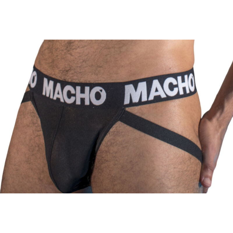 Macho MX25NN Jock Negro S – Diseño Ergonómico Para Comodidad Óptima