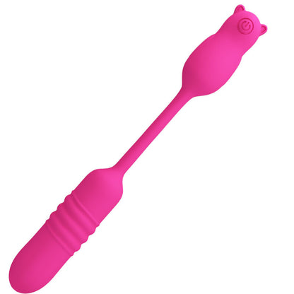 Pretty Love Nobikuma Proiettile Vibrante Rosa – Silicone Medico Ipoallergenico per un Piacere Sicuro