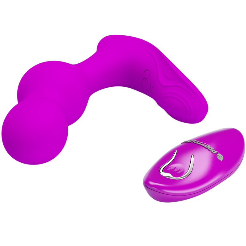 PRETTY LOVE - TERRANCE VIBRATING ANAL MASSAGER WITH REMOTE CONTROL