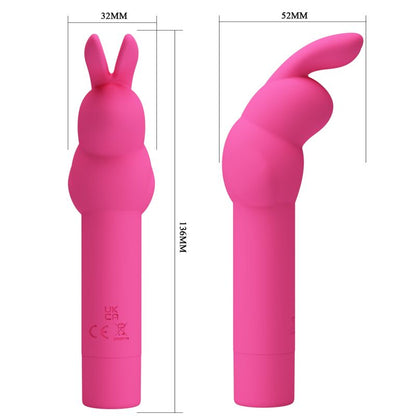 Pretty Love Gerardo Vibrador De Silicona Fucsia – Diseño Ergonómico Con Material Hipoalergénico