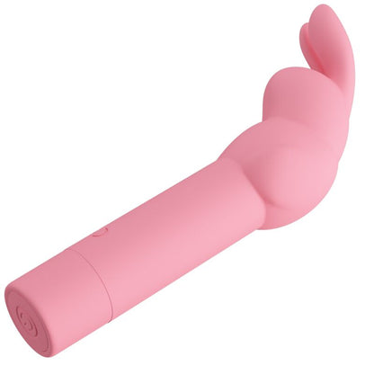 PRETTY LOVE - GERARDO PINK SILICONE RABBIT VIBRATOR