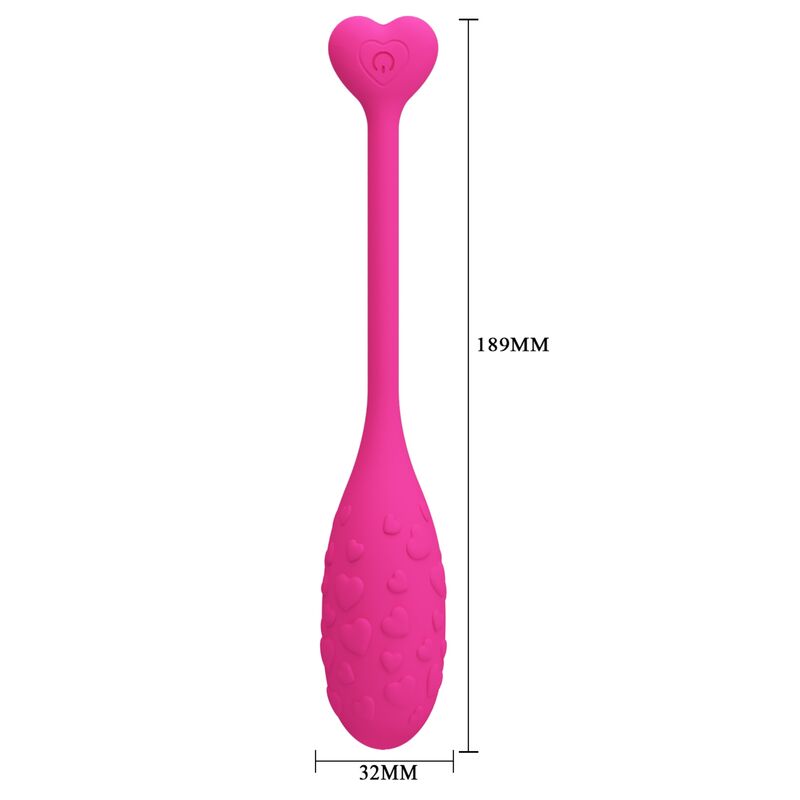 Comprar Pretty Love Huevo Vibrador Fisherman Rosa – Diseño Discreto Con Control Desde App-Noxtic