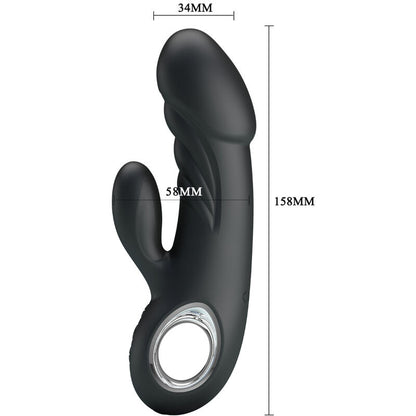 PRETTY LOVE - ANSEL VIBRATING CLITORIS G-SPOT STIMULATOR