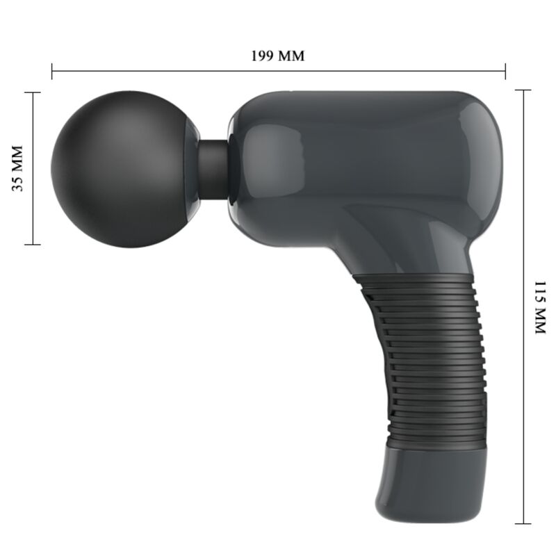 PRETTY LOVE - 7 FUNCTION 5 SPEEDS RECHARGEABLE MASSAGER