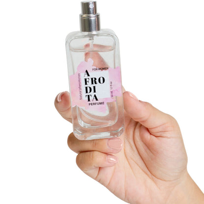 Profumo ai Feromoni Afrodite SECRETPLAY per Donna 50ml Spray – Attrattività Migliorata con Feromoni Naturali