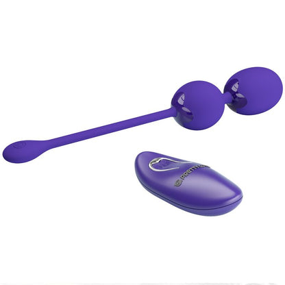 Pretty Love Willie Youth Bolas Violeta – Control Remoto Con Vibración Para Estimulación Intima