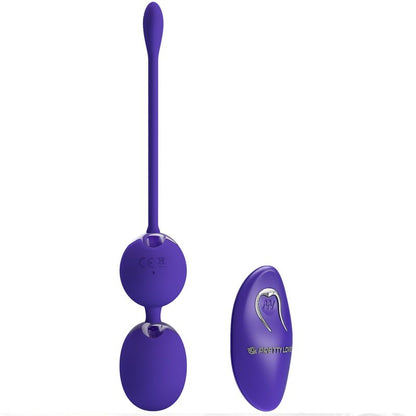 Pretty Love Willie Youth Bolas Violeta – Control Remoto Con Vibración Para Estimulación Intima