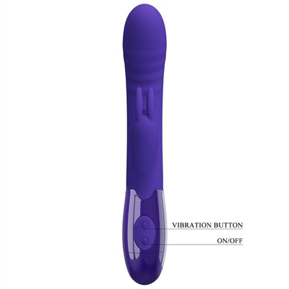 Comprar Pretty Love Cerberus Youth Vibrador Rabbit Violeta – Vibrador Recargable Con Diseño Elegante Y Curvado-Noxtic