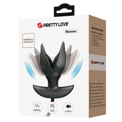 Comprar PRETTY LOVE Plug Anal Inflable – Juguete Recargable Para Placer Personalizado-Noxtic
