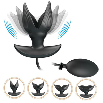 PRETTY LOVE Plug Anal Inflable – Juguete Recargable Para Placer Personalizado