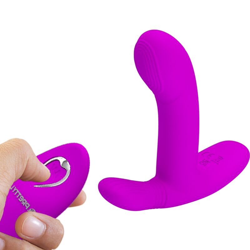 Pretty Love Geri Masajeador Clitoris Con Control Remoto Rosa – Diseño Curvado Para Placer Personalizado