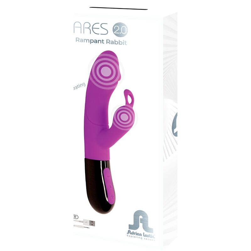 ADRIEN LASTIC - ARES 2.0 VIOLET RABBIT VIBRATOR