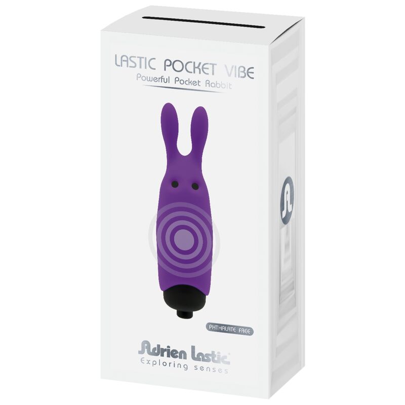 ADRIEN LASTIC - LASTIC POCKET VIBRATOR POCKET RABBIT VIOLET