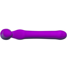 Adrien Lastic Queens Strap-On Flessibile Viola Taglia M – Giocattolo sessuale in silicone medico con design senza spalline