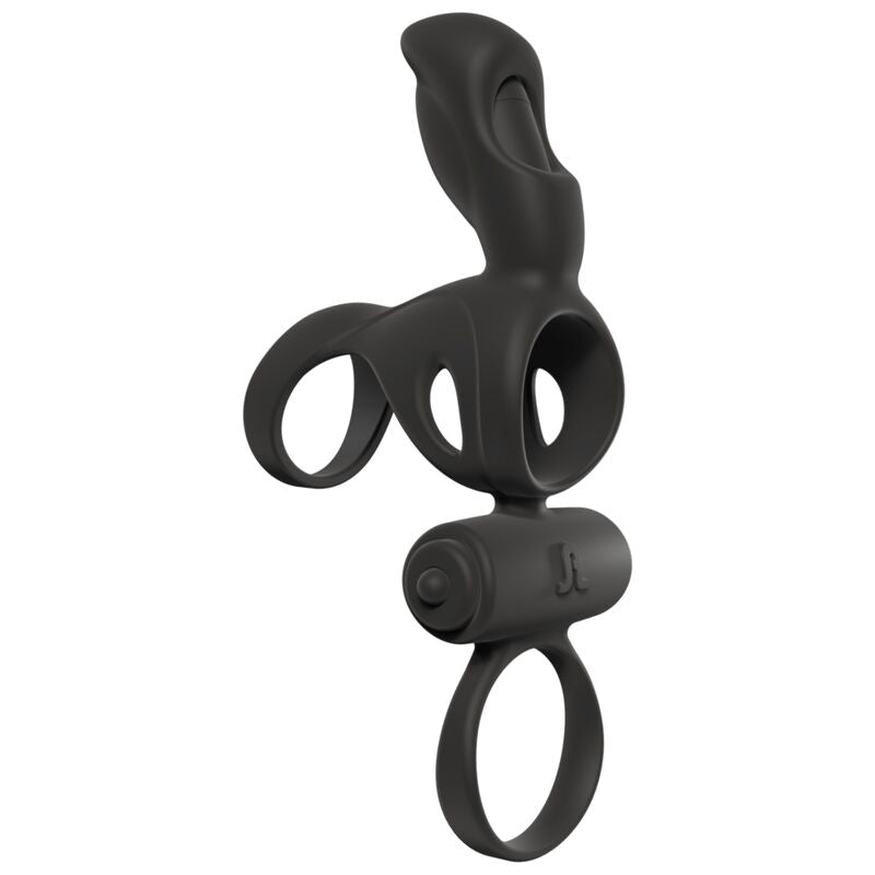 ADRIEN LASTIC - SPARTACUS RING &amp; PENIS SLEEVE WITH VIBRATOR