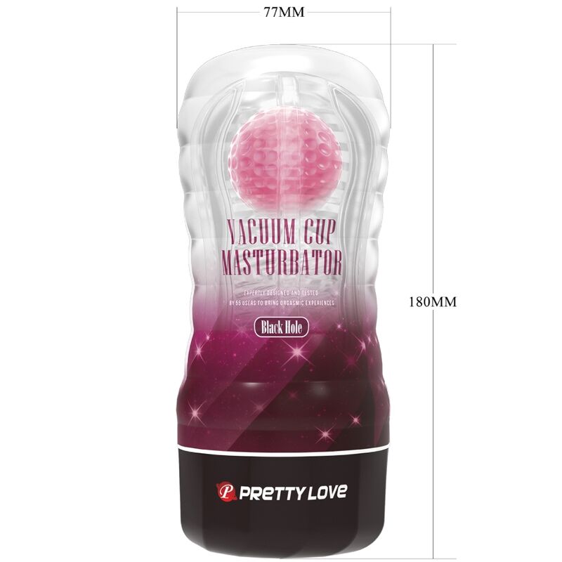 Masturbatore rosa Pretty Love - Design innovativo per il piacere sensoriale