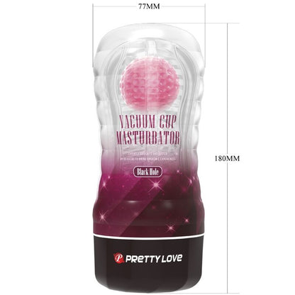 Masturbatore rosa Pretty Love - Design innovativo per il piacere sensoriale