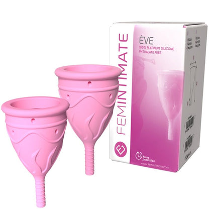Coppetta mestruale FEMINTIMATE EVE taglia S – Silicone ipoallergenico per il comfort quotidiano