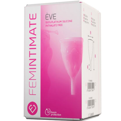 Coppetta mestruale FEMINTIMATE EVE taglia S – Silicone ipoallergenico per il comfort quotidiano