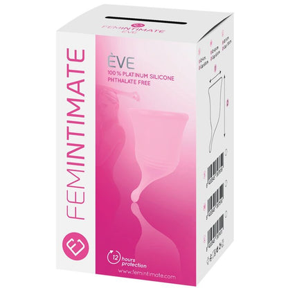 Coppetta mestruale Eve FEMINTIMATE taglia L – Silicone medico ecologico per il massimo comfort durante il ciclo
