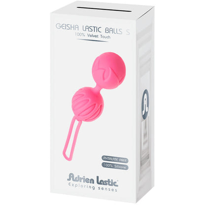 ADRIEN LASTIC Geisha Lastic Palline in Silicone Taglia S Rosa – Eleganti Palline di Kegel per Rafforzare il Pavimento Pelvico